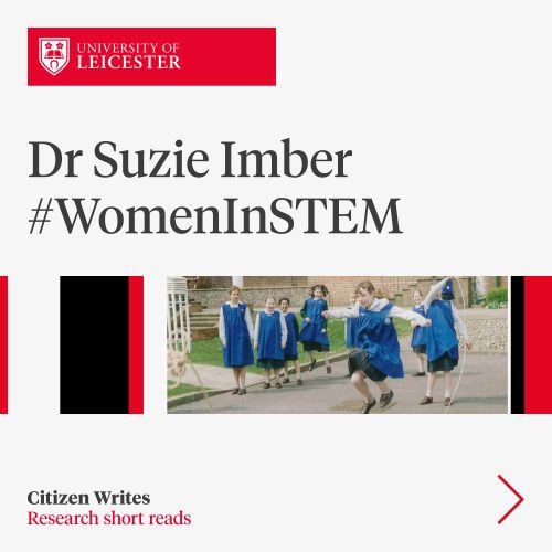 Dr Suzie Imber #WomenInStem image