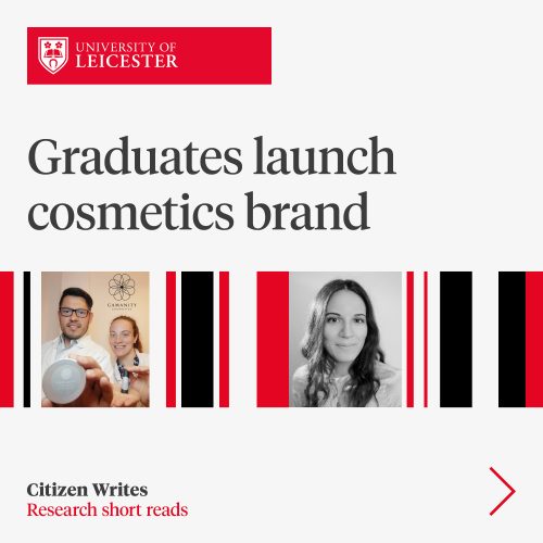 Graduates launch cosmetics brand image