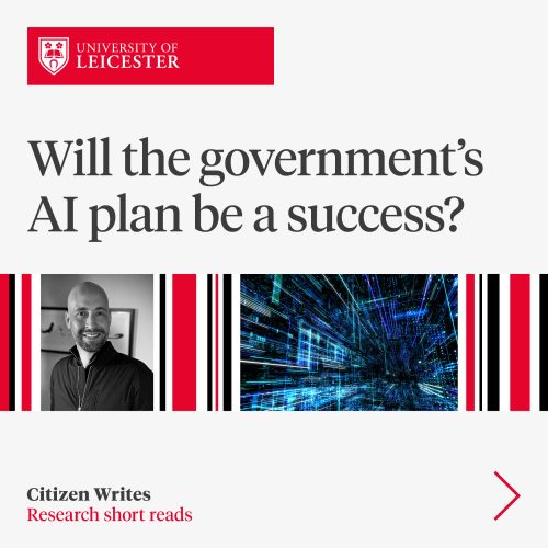 Will the government’s AI action plan be a success?